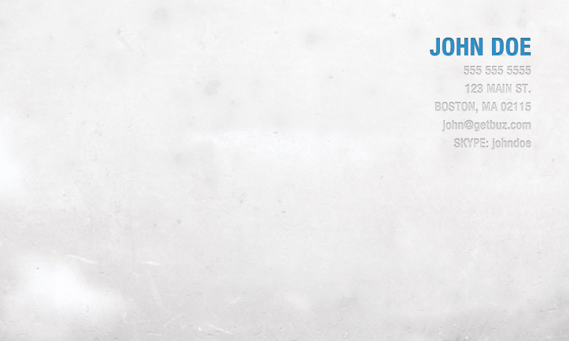 Buz Business Card Buz Business Card