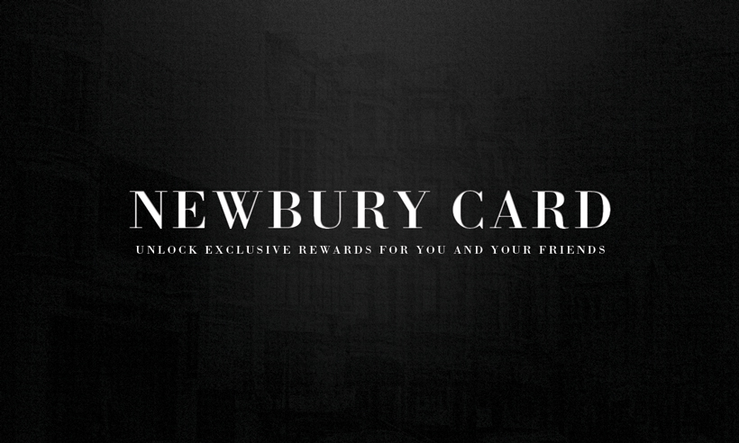The Newbury Card The Newbury Card