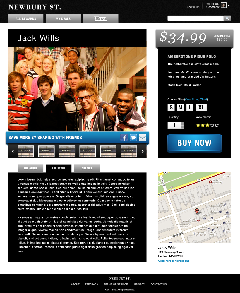 Newbury St. Landing Page Newbury St. Landing Page